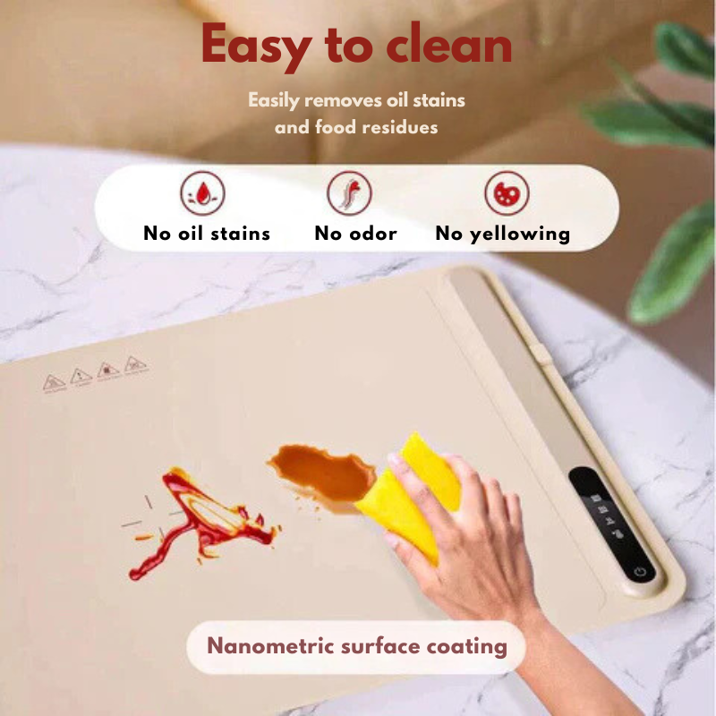 Smart heating plate - Keep your dishes hot for a long time