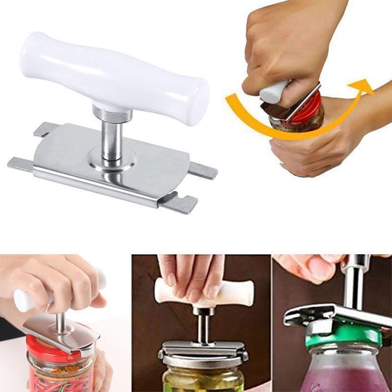 Einfacher und schmerzfreier Einmachglasöffner für alle