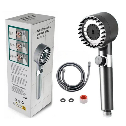 Douchestraal met massage voor onmiddellijke ontspanning 